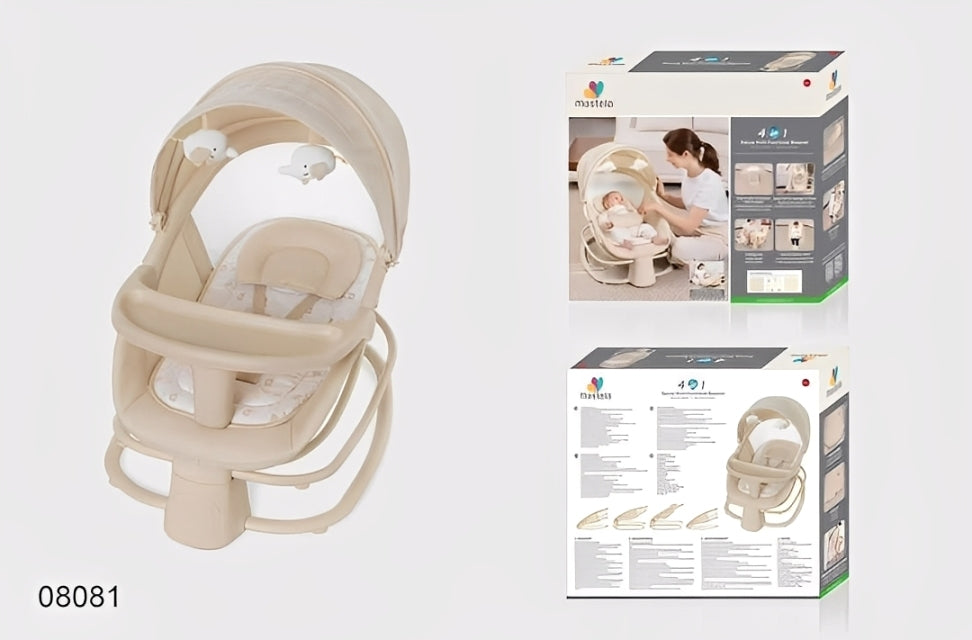 Mastela Baby Bouncer 4 in 1 - كرسي ماستيلا هزاز وموسيقى
