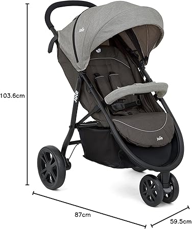 Joie Litetrax 3 Travel System Pebble