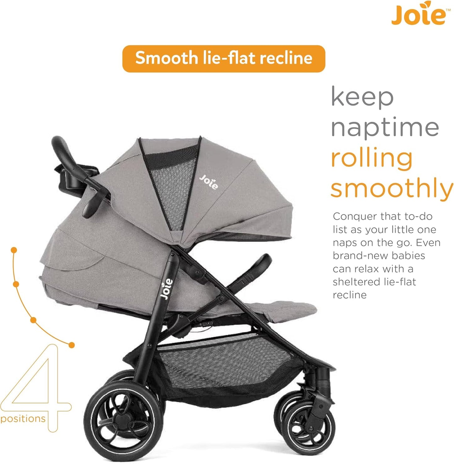 Joie Litetrax Four TS Pebble