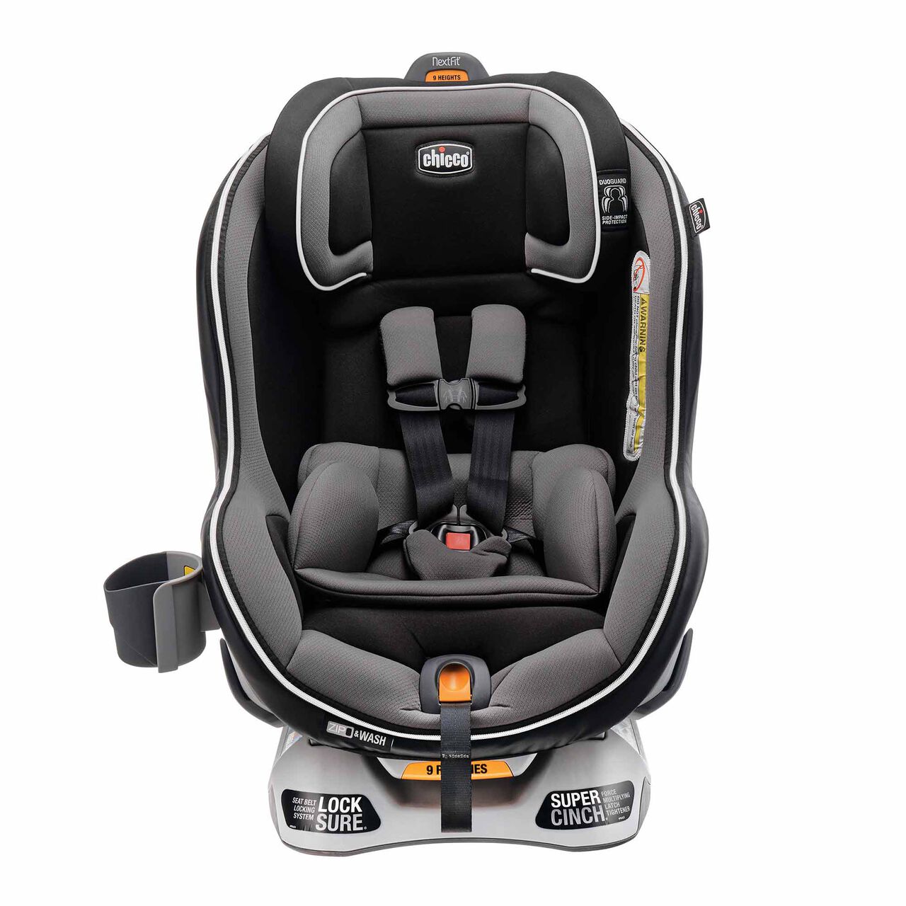 Chicco NextFit Zip Convertible Car Seat - Carbon - كارسيت من شيكو