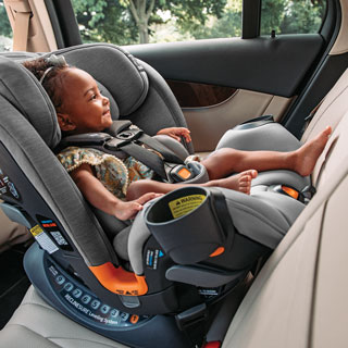 OneFit ClearTex All-in-One Car Seat - Obsidian - كارسيت من شيكو