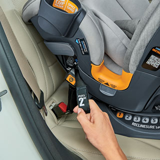 OneFit ClearTex All-in-One Car Seat - Obsidian - كارسيت من شيكو