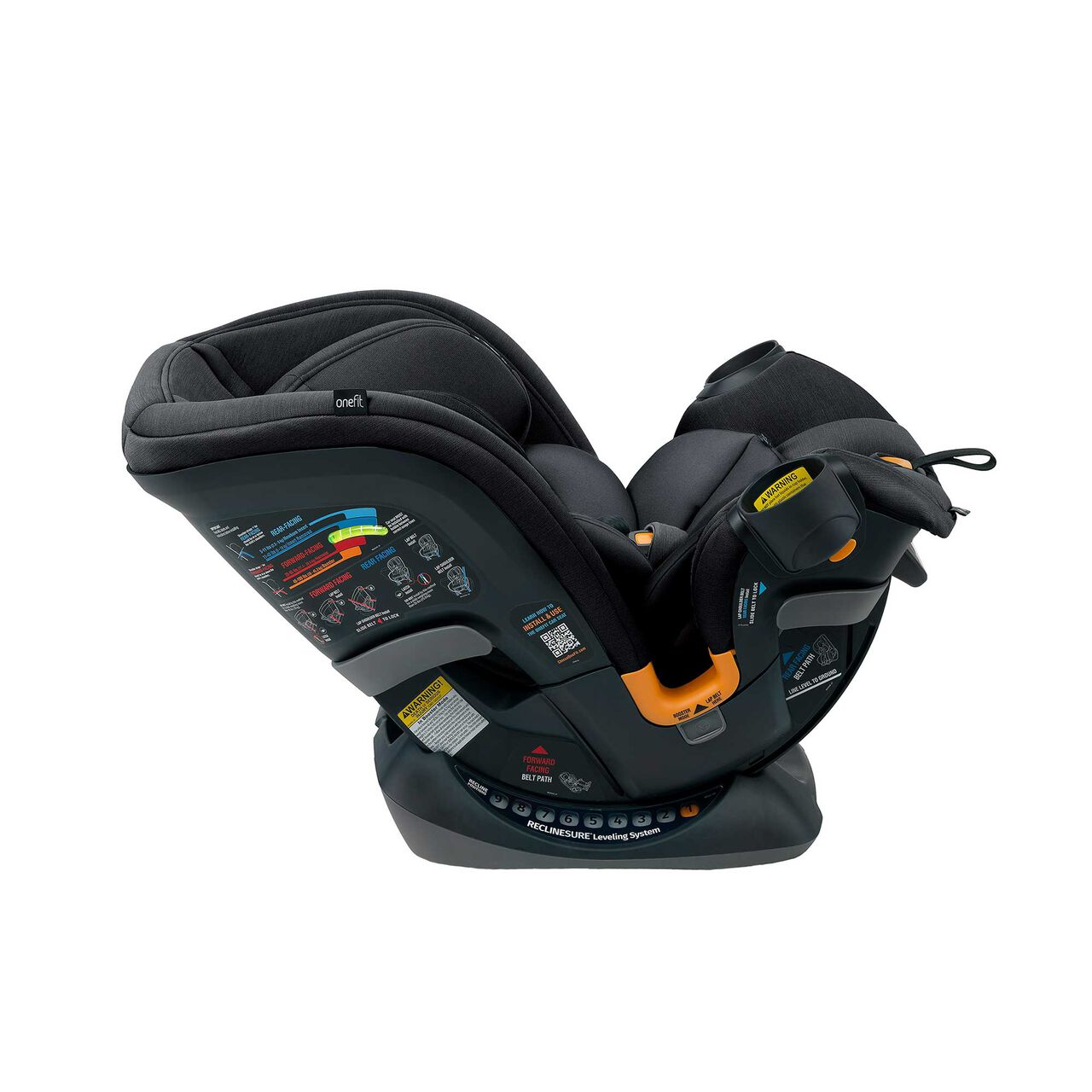 OneFit ClearTex All-in-One Car Seat - Obsidian - كارسيت من شيكو