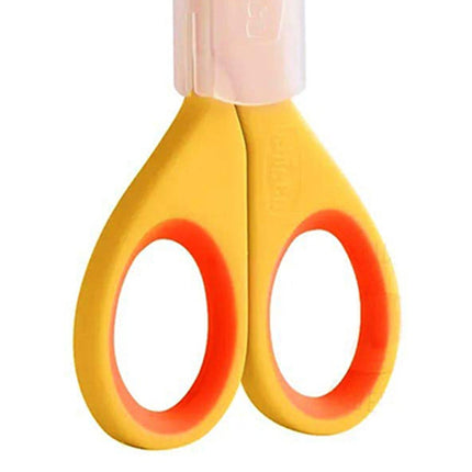 Chicco New Baby Nail Scissors Orange | مقص أظافر من شيكو للأطفال حديثي الولادة من شيكو باللون البرتقالي