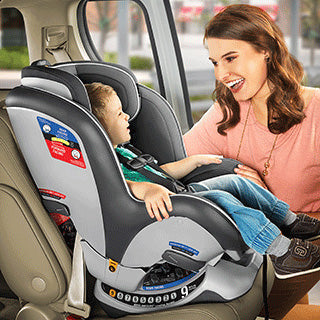 Chicco NextFit Zip Convertible Car Seat - Carbon - كارسيت من شيكو