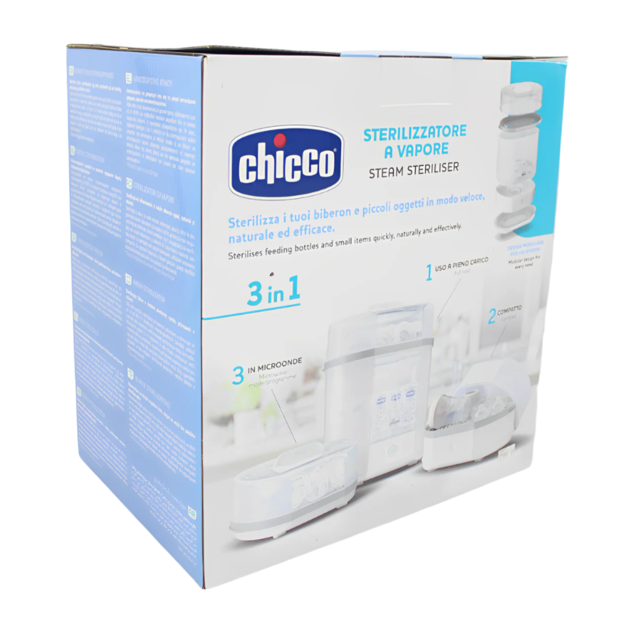 Chicco Steam Sterilizer 3 In 1 | معقم بخار من شيكو 3 في 1