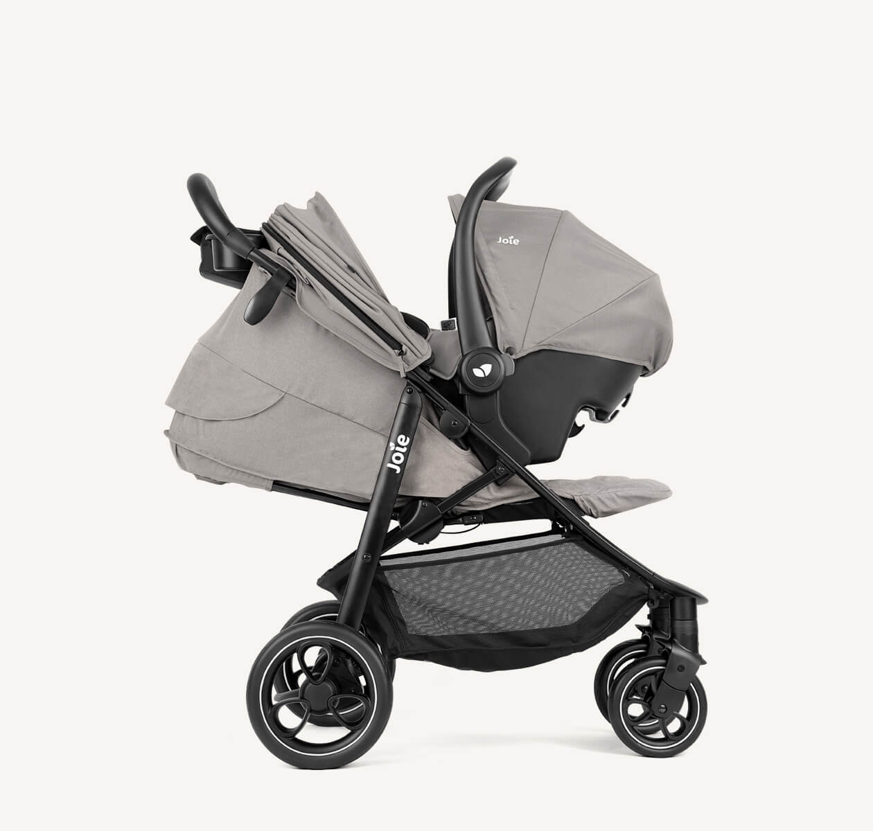 Joie Litetrax Four Stroller Pebble