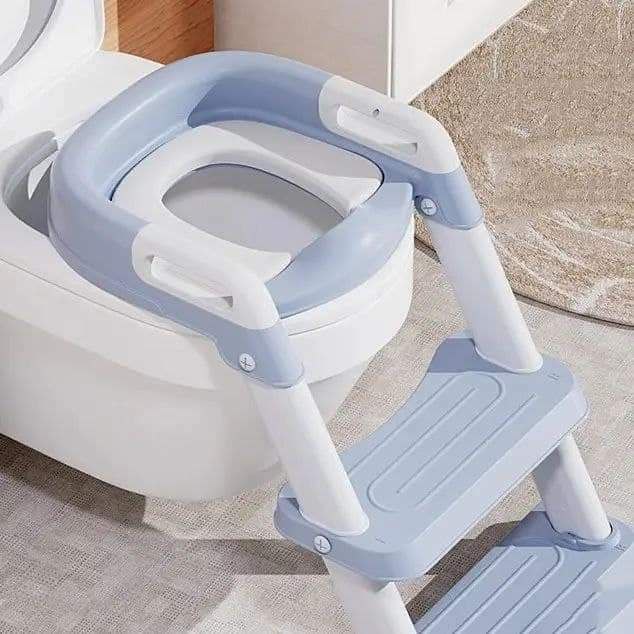 بوتي سيليكون بسلم - Potty Seat
