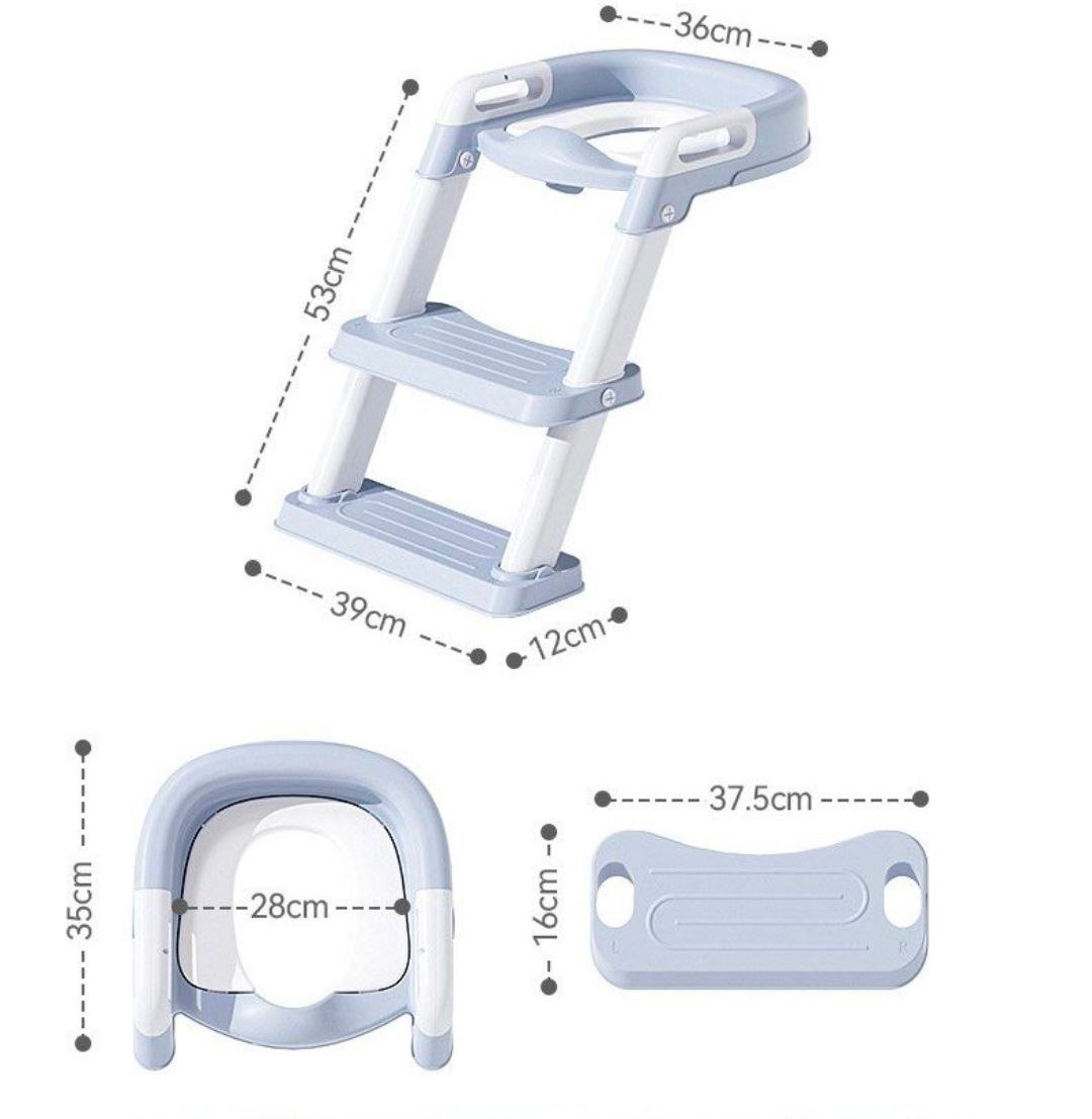 بوتي سيليكون بسلم - Potty Seat