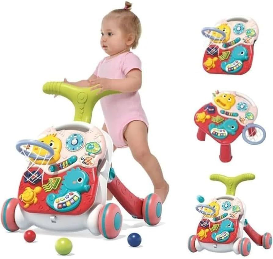 Baby Walker TiiBaby 3 in 1 | بيبي واكر تي بيبي 1*3