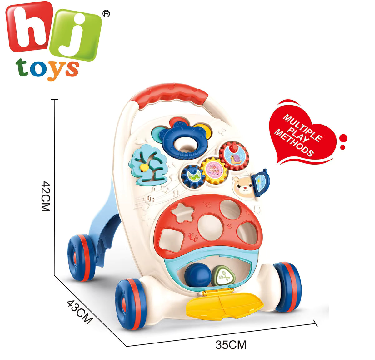 Baby Activity Walker Musical Baby Learning Walker