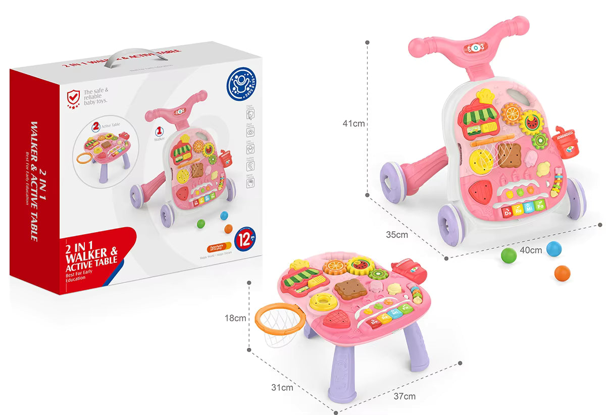 5 in 1 Multifunctional Walker & Detachable