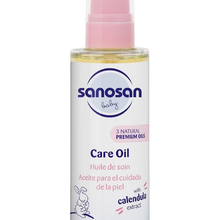 Sanosan Baby Care Oil - With Calendula Extract & 3 Premium Natural Oils