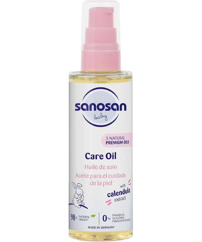 Sanosan Baby Care Oil - With Calendula Extract & 3 Premium Natural Oils