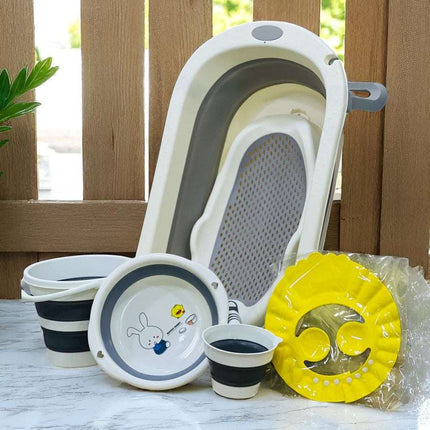 Baby bathtub - بانيو استحمام ٦ قطع