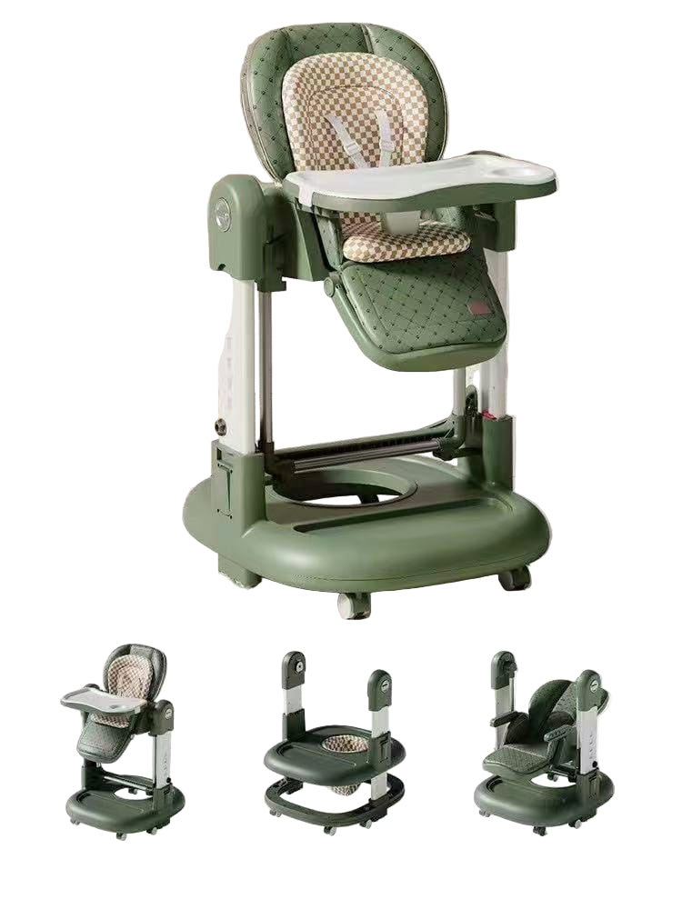 Umbrella 3-in-1 High Chair, Walker, and Rocker K10 | كرسي طعام مرتفع للأطفال من امبريلا 3 في 1 كرسي طعام و مشاية وكرسي هزاز