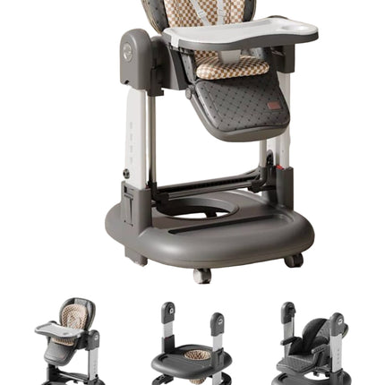 Umbrella 3-in-1 High Chair, Walker, and Rocker K10 | كرسي طعام مرتفع للأطفال من امبريلا 3 في 1 كرسي طعام و مشاية وكرسي هزاز