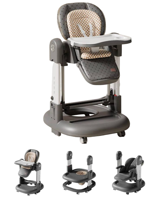 Umbrella 3-in-1 High Chair, Walker, and Rocker K10 | كرسي طعام مرتفع للأطفال من امبريلا 3 في 1 كرسي طعام و مشاية وكرسي هزاز