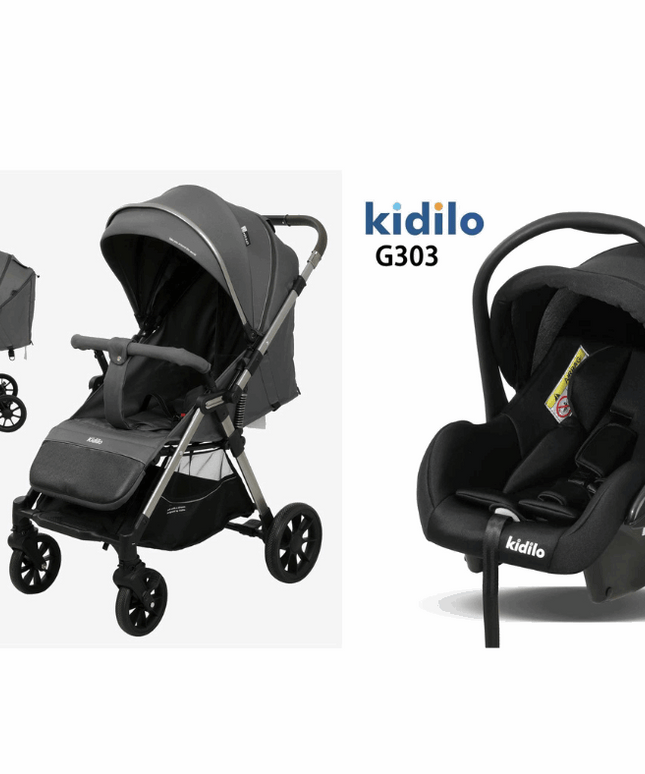 Kidilo Stroller D3 & Car Seat G303