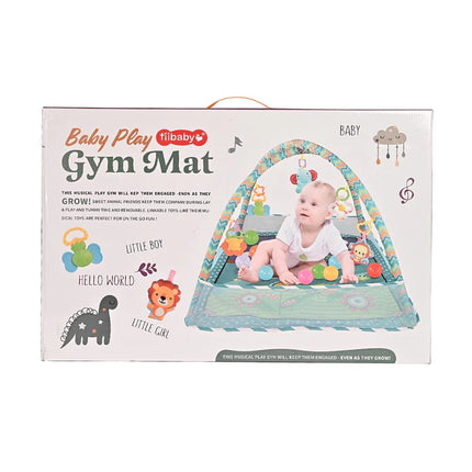 Baby Play Gym Green Owl Mat with 15 Balls Tiibaby 73158 | بساط لعب للأطفال على شكل بومة خضراء مع 15 كرة من Tiibaby
