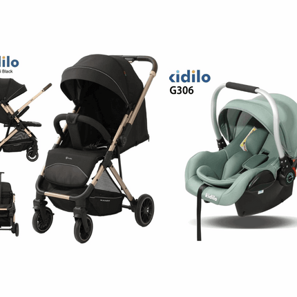 Kidilo stroller 6530 mini & Car Seat G306