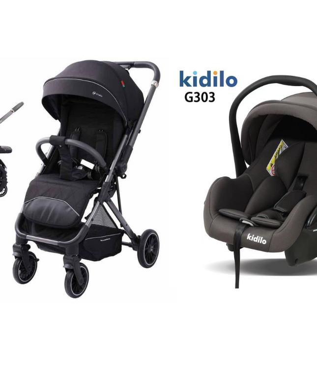 Kidilo Stroller 6521 & Car Seat G303