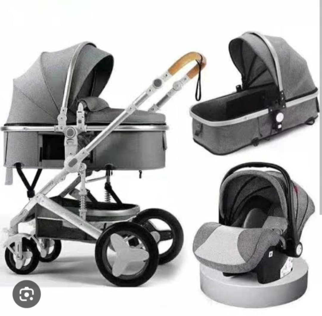 Belecoo kit 530W + Carseat - عربة اطفال+مقعد للسيارة