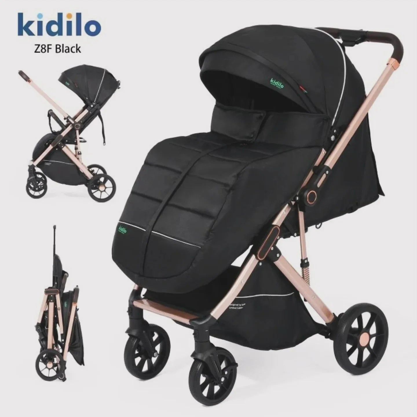 Stroller kidilo Z8f - عربة اطفال كيديلو