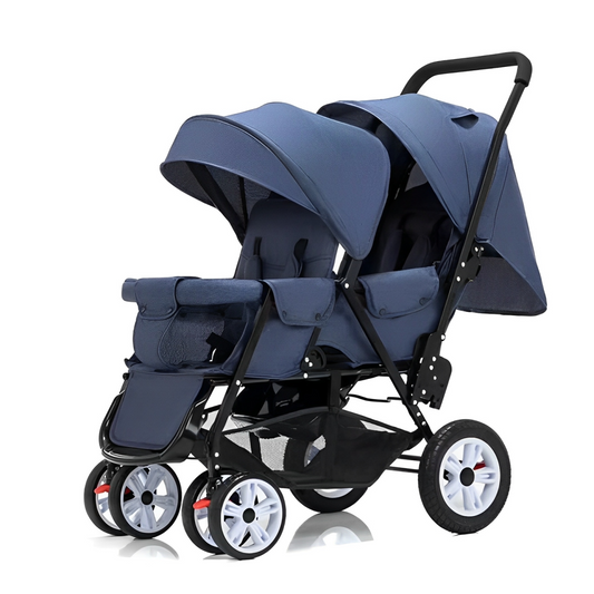 Stroller Umbrella Twins | عربة أطفال بمظلة توأم