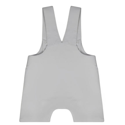 Junior Rouned Printed Jumpsuit Baby Boy -Blue,Gray