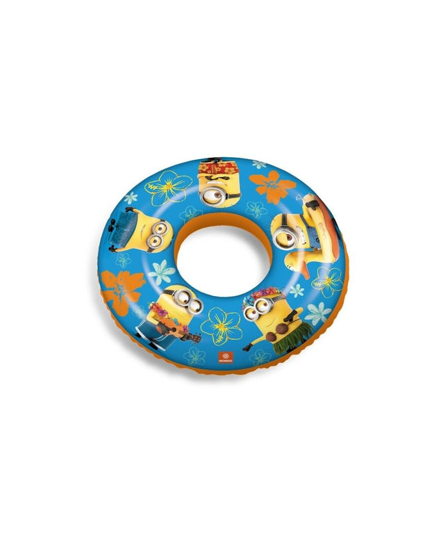 Minions Inflatable Swim Ring Float | عوامة سباحة قابلة للنفخ بتصميم المينيونز