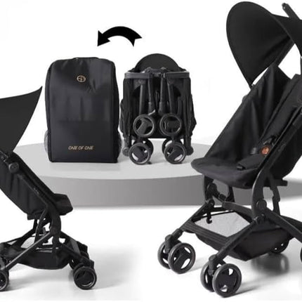 Burbay Ultra Compact Lightweight Folding Travel Stroller