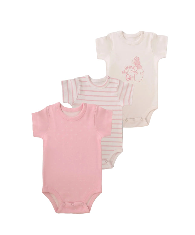 Junior Baby Printed Bodysuit Pack Of 3 5213-68