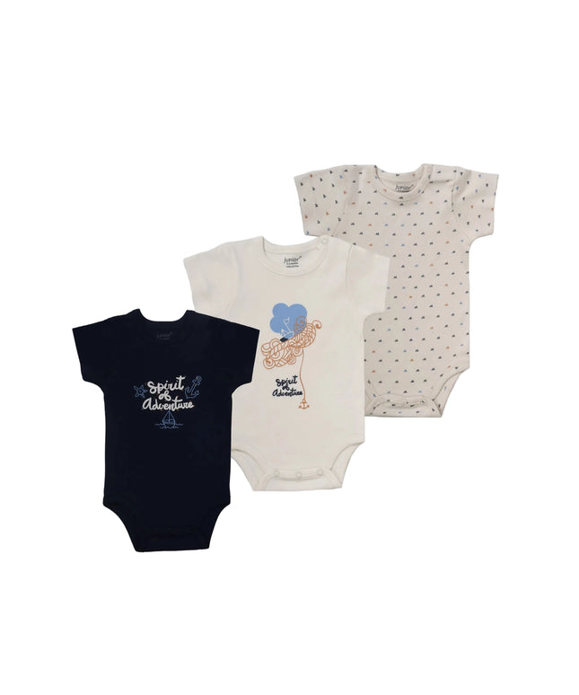 Junior Baby Bodysuit Pack Of 3 5213-76
