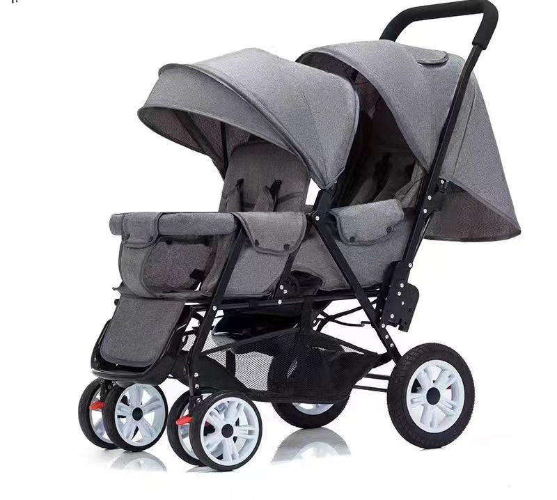 twin baby stroller Luncy twins Baby Stroller – Noor'sNook