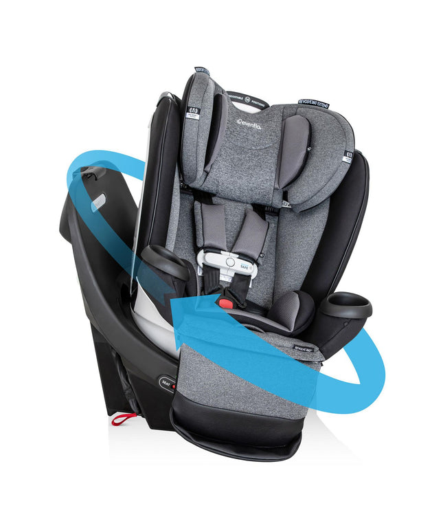 Evenflo Gold Revolve360 Extend All-In-One Rotational Car Seat w/Sensorsafe (Moonstone)