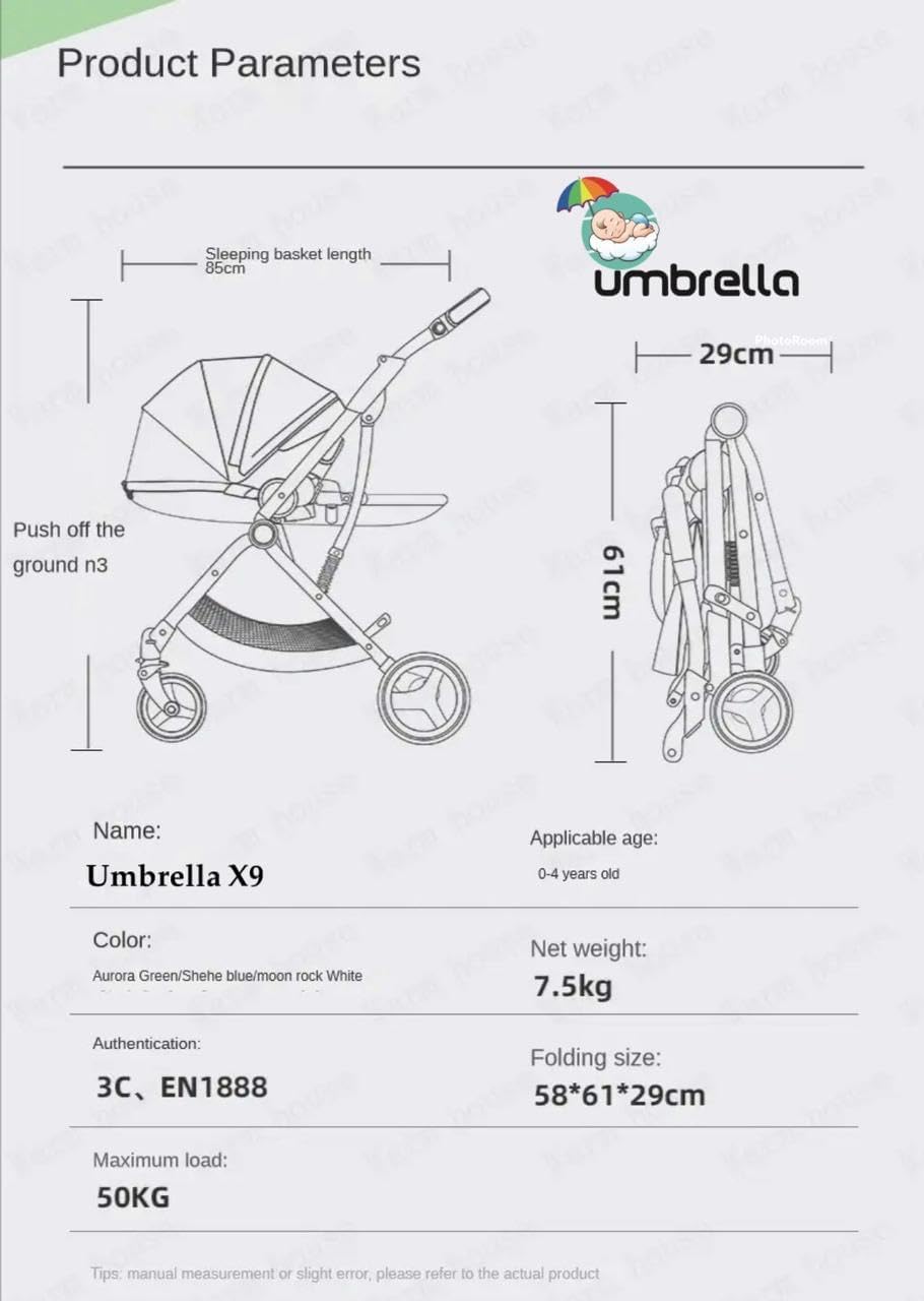 Umbrella stroller x9