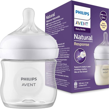 Philips Avent Natural Response Bottle  (0M+)125ml- 1 Pack
