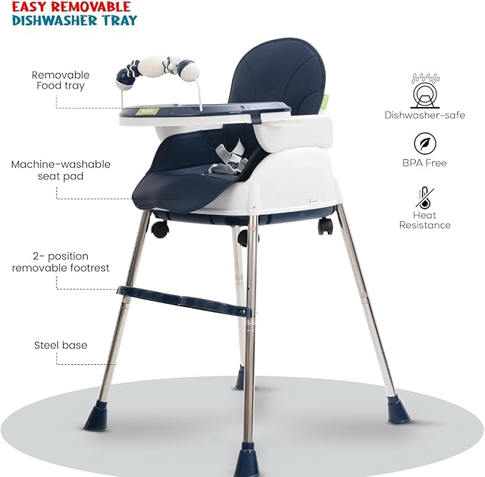 كرسي طعام للاطفال C-006 | Baby High Chair C-006