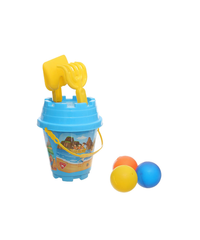 Kids Beach Bucket Sand Toy Set | مجموعة ألعاب الشاطئ للأطفال مع دلو الرمل