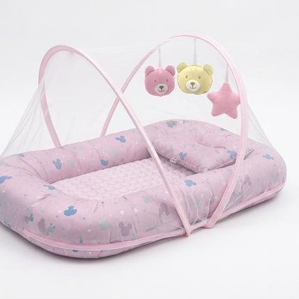 Cozy Baby Nest light pink | بيبى نيست مريح
