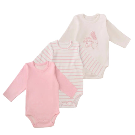 Junior Baby Bodysuit Pack Of 3 6213-68