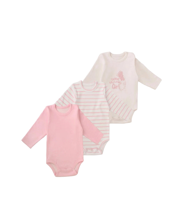 Junior Baby Bodysuit Pack Of 3 6213-68