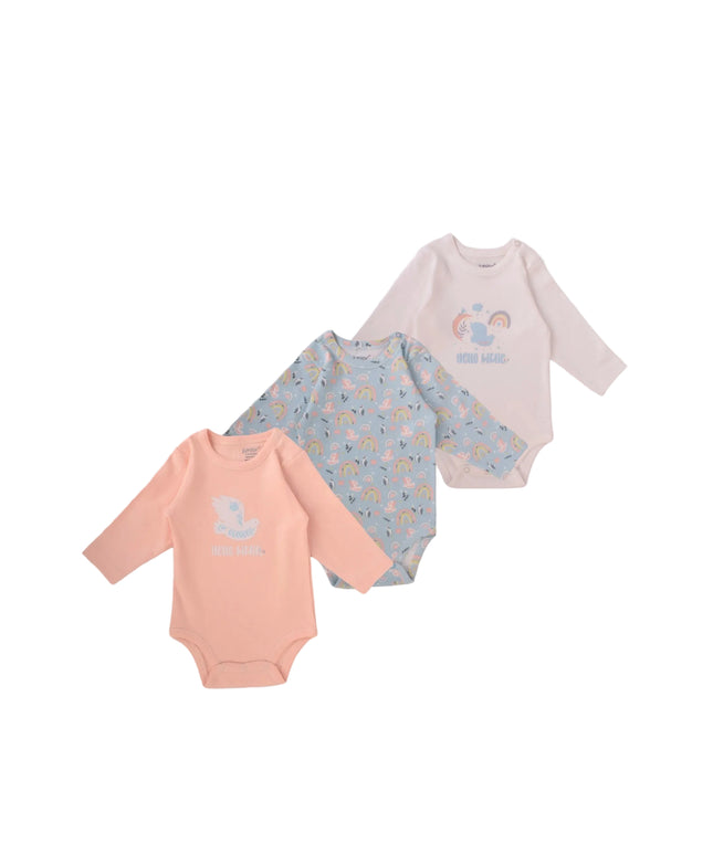 Junior Baby Bodysuit Pack Of 3 6213-70