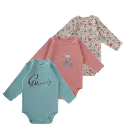 Junior Baby Bodysuit Pack Of 3 6213-72
