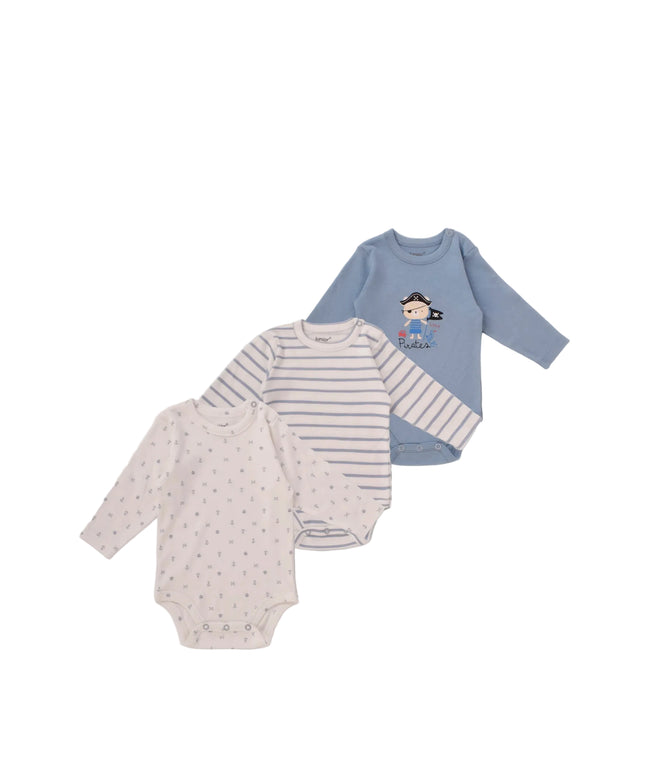Junior Baby Bodysuit Pack Of 3 6213-75