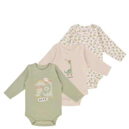 Junior Baby Bodysuit Pack Of 3 6213-77