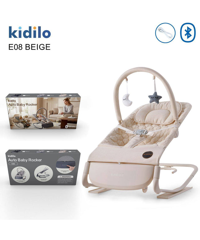 Kidilo Auto Baby Rocker E08 | كرسي هزاز للأطفال من كيديلو E08