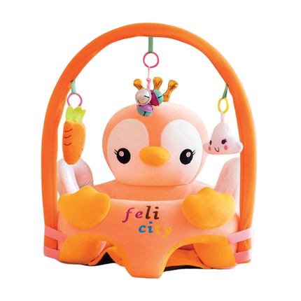 Baby learn Seat Chair with toys | مسند تعليم جلوس مع العاب