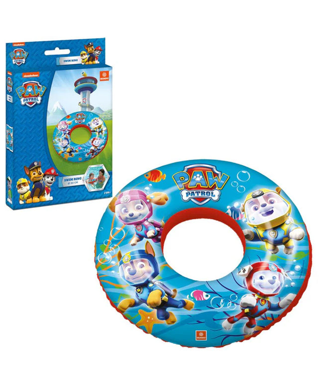 PAW Patrol Inflatable Swim Ring Float | عوامة سباحة قابلة للنفخ بتصميم باو باترول